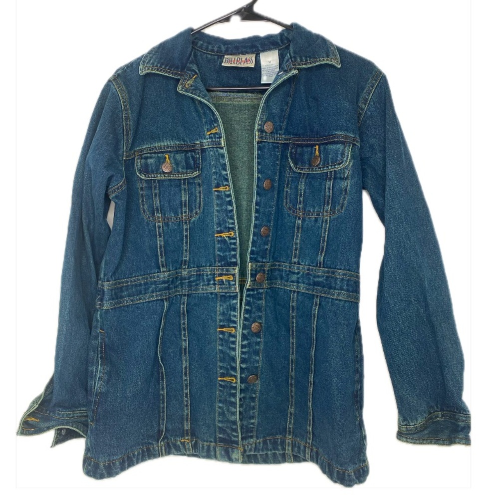 VINTAGE 90s Bill Blass Jeans Denim Jacket Women's Size M
